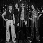 07-05-1978 Van Halen at studio Amsterdam

[keywords]Posed, Eyecontact, Black & White Image[/keywords]